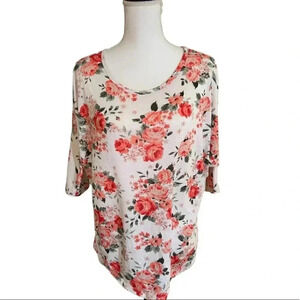 Bobbie Brooks size M batwing short sleeve lightweight sweater EUC